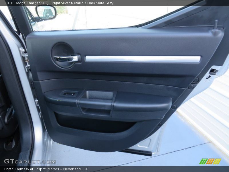 Bright Silver Metallic / Dark Slate Gray 2010 Dodge Charger SXT