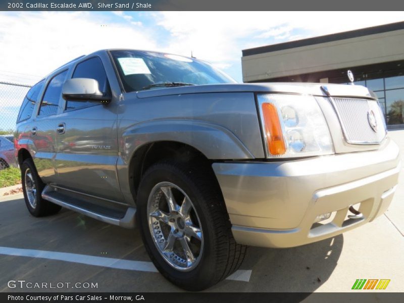 Silver Sand / Shale 2002 Cadillac Escalade AWD