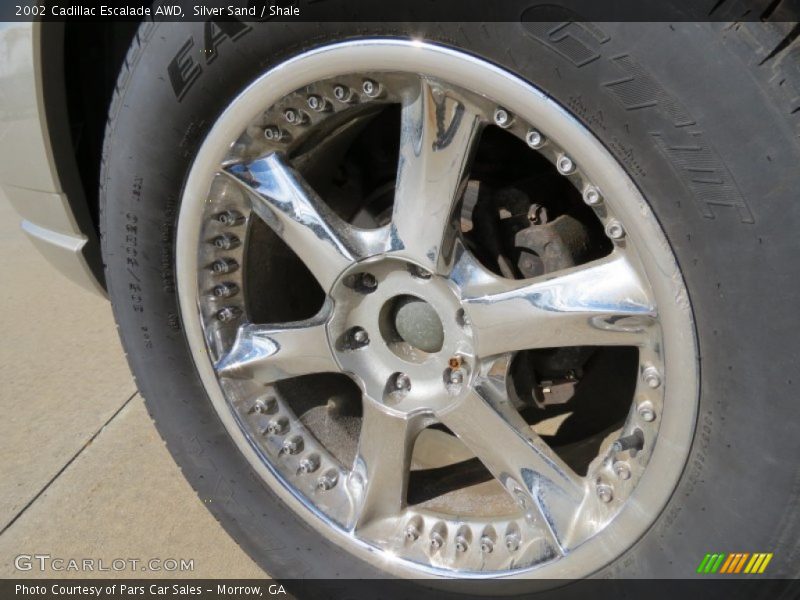 Silver Sand / Shale 2002 Cadillac Escalade AWD
