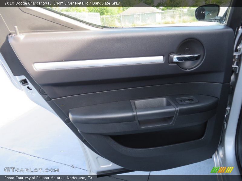 Bright Silver Metallic / Dark Slate Gray 2010 Dodge Charger SXT