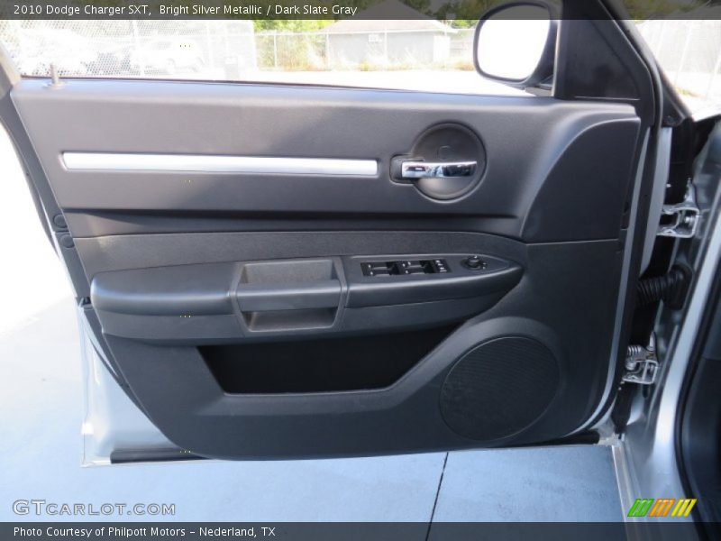 Bright Silver Metallic / Dark Slate Gray 2010 Dodge Charger SXT