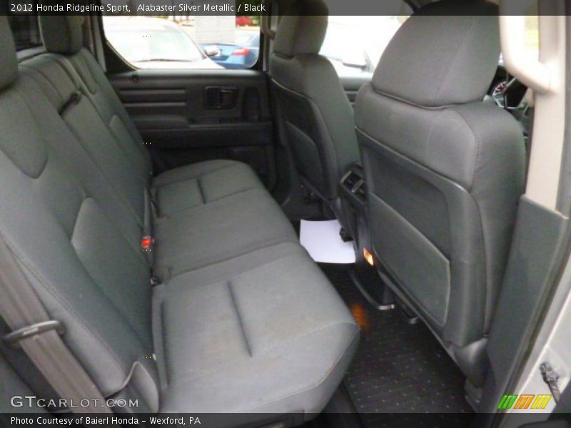 Alabaster Silver Metallic / Black 2012 Honda Ridgeline Sport