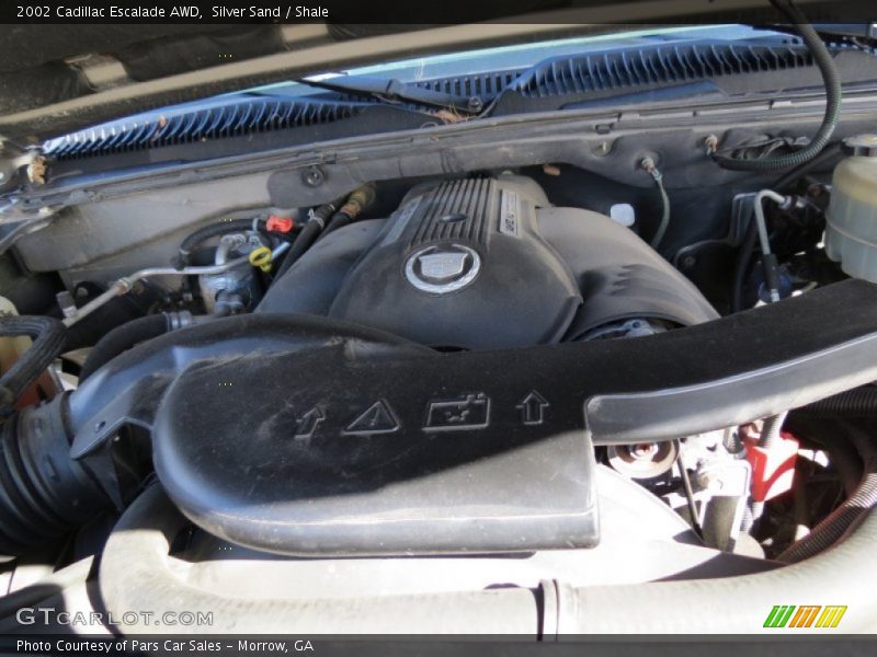 Silver Sand / Shale 2002 Cadillac Escalade AWD