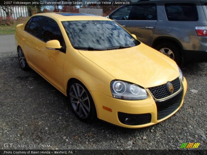 Fahrenheit Yellow / Anthracite 2007 Volkswagen Jetta GLI Fahrenheit Edition Sedan