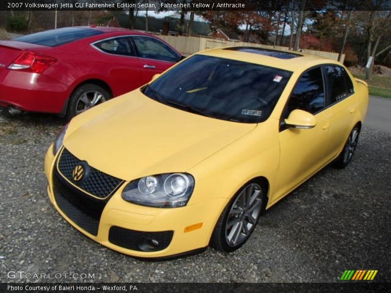 Fahrenheit Yellow / Anthracite 2007 Volkswagen Jetta GLI Fahrenheit Edition Sedan