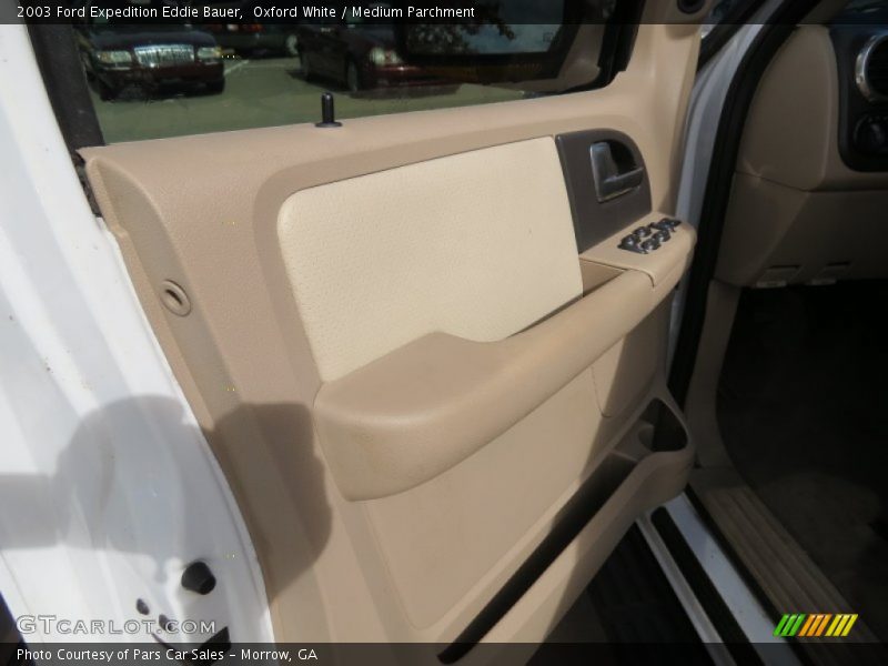 Oxford White / Medium Parchment 2003 Ford Expedition Eddie Bauer