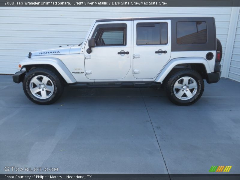  2008 Wrangler Unlimited Sahara Bright Silver Metallic