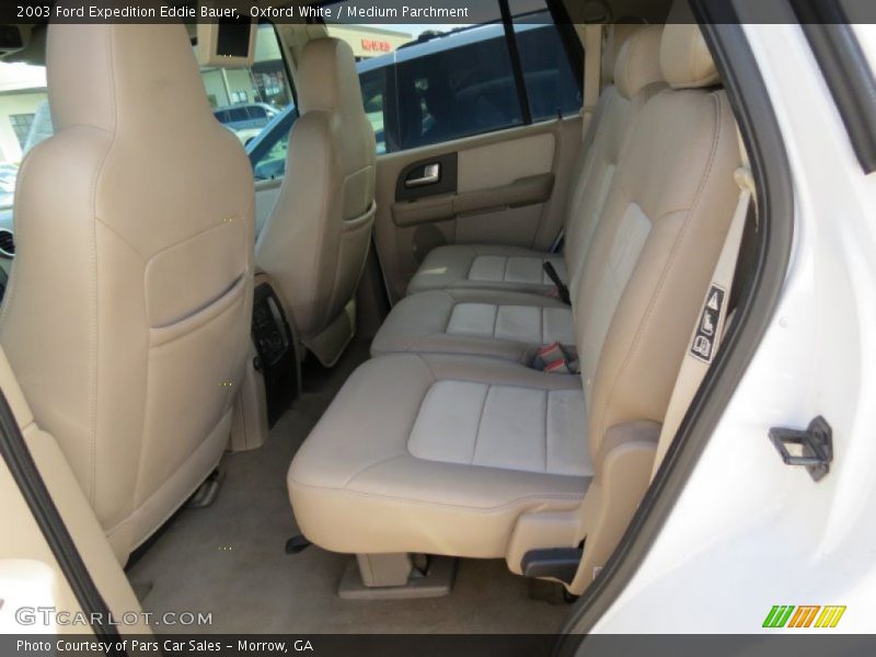 Oxford White / Medium Parchment 2003 Ford Expedition Eddie Bauer