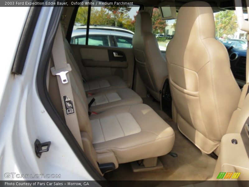 Oxford White / Medium Parchment 2003 Ford Expedition Eddie Bauer