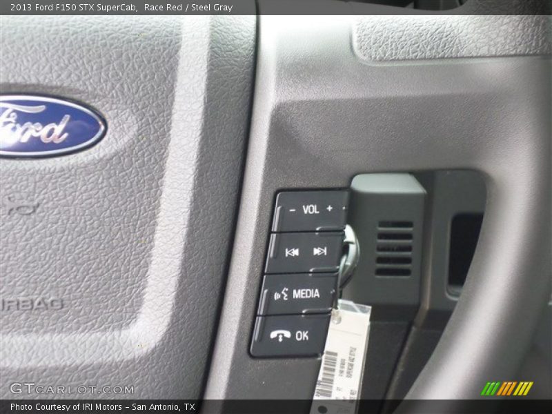 Race Red / Steel Gray 2013 Ford F150 STX SuperCab