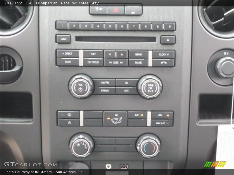 Race Red / Steel Gray 2013 Ford F150 STX SuperCab