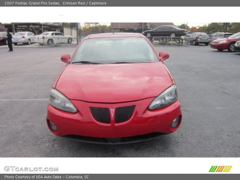 Crimson Red / Cashmere 2007 Pontiac Grand Prix Sedan