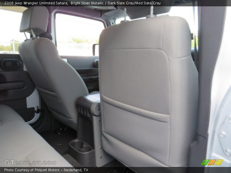 Bright Silver Metallic / Dark Slate Gray/Med Slate Gray 2008 Jeep Wrangler Unlimited Sahara