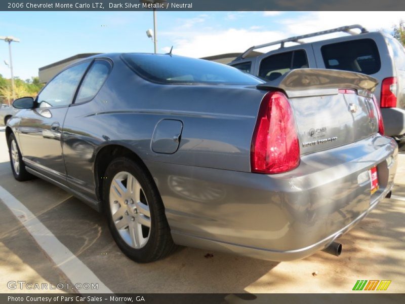 Dark Silver Metallic / Neutral 2006 Chevrolet Monte Carlo LTZ