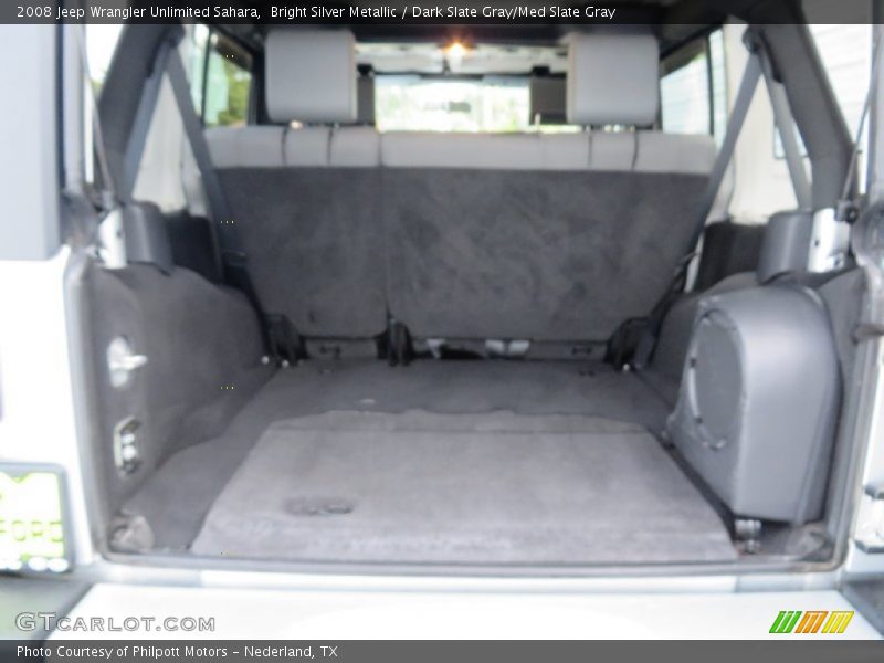 Bright Silver Metallic / Dark Slate Gray/Med Slate Gray 2008 Jeep Wrangler Unlimited Sahara