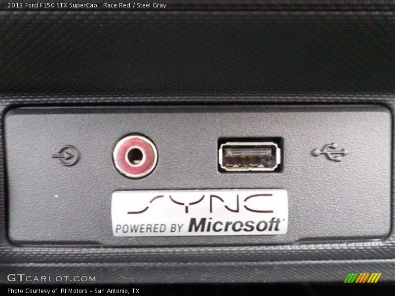 Race Red / Steel Gray 2013 Ford F150 STX SuperCab