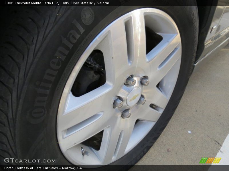 Dark Silver Metallic / Neutral 2006 Chevrolet Monte Carlo LTZ