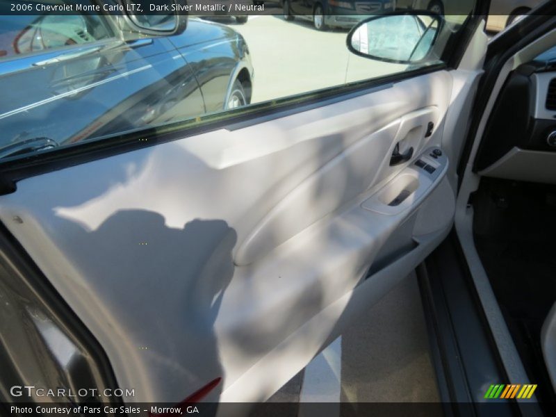 Dark Silver Metallic / Neutral 2006 Chevrolet Monte Carlo LTZ