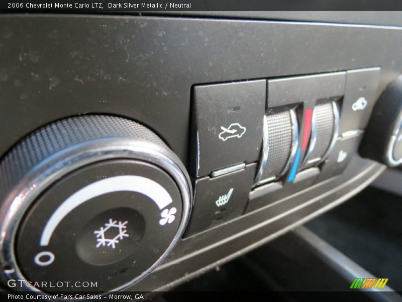 Dark Silver Metallic / Neutral 2006 Chevrolet Monte Carlo LTZ