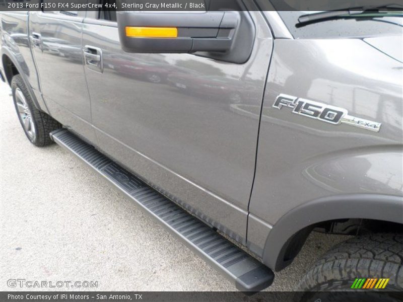 Sterling Gray Metallic / Black 2013 Ford F150 FX4 SuperCrew 4x4