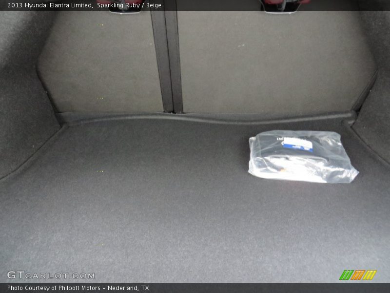 Sparkling Ruby / Beige 2013 Hyundai Elantra Limited