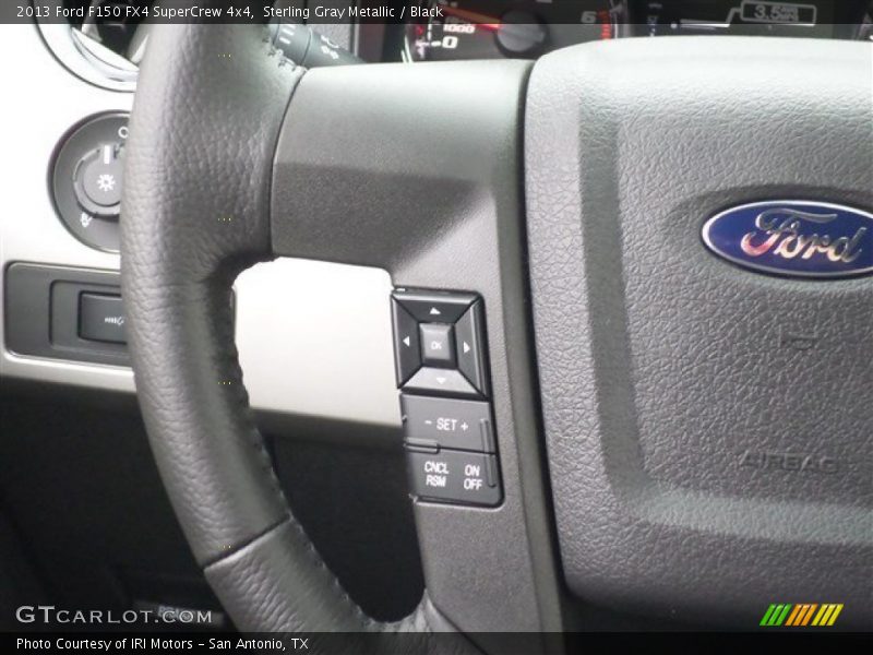 Sterling Gray Metallic / Black 2013 Ford F150 FX4 SuperCrew 4x4