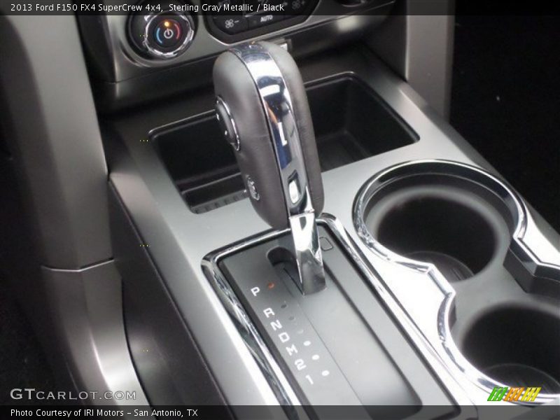 Sterling Gray Metallic / Black 2013 Ford F150 FX4 SuperCrew 4x4