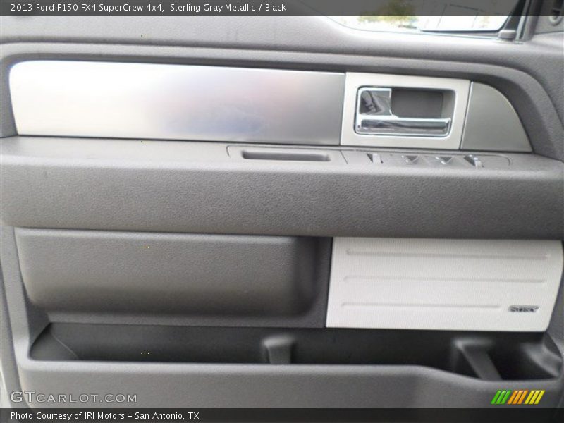 Sterling Gray Metallic / Black 2013 Ford F150 FX4 SuperCrew 4x4