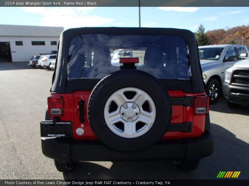 Flame Red / Black 2014 Jeep Wrangler Sport 4x4