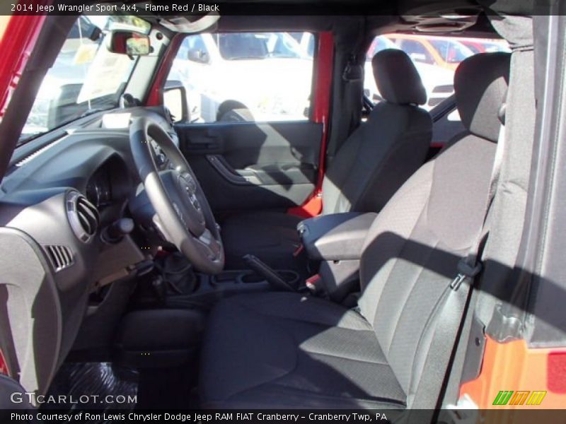 Flame Red / Black 2014 Jeep Wrangler Sport 4x4
