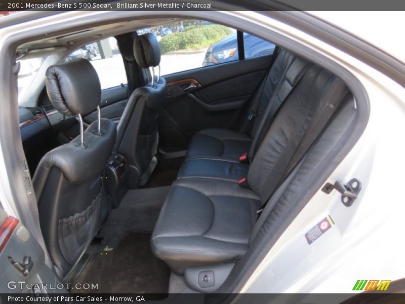 Brilliant Silver Metallic / Charcoal 2001 Mercedes-Benz S 500 Sedan