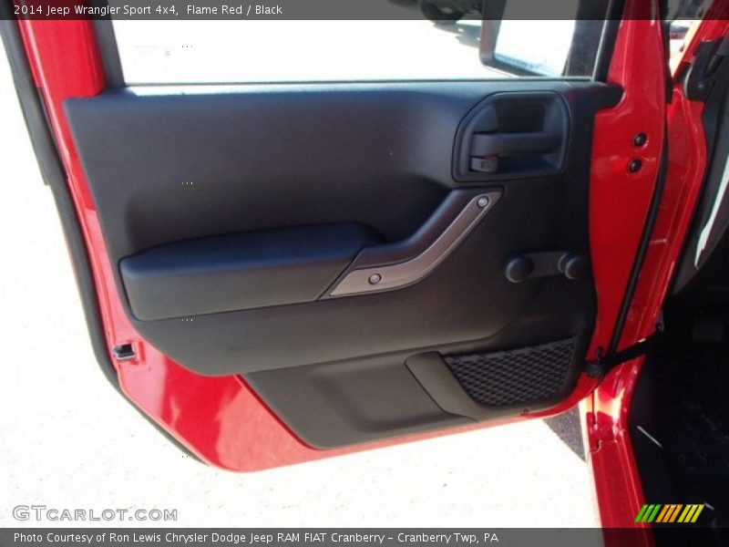Flame Red / Black 2014 Jeep Wrangler Sport 4x4