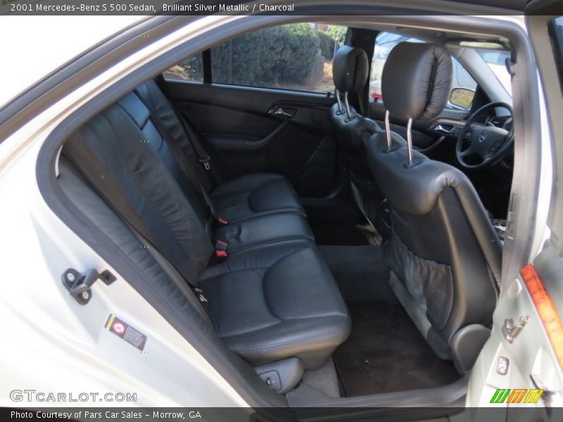 Brilliant Silver Metallic / Charcoal 2001 Mercedes-Benz S 500 Sedan