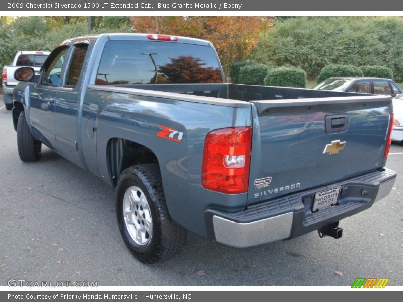Blue Granite Metallic / Ebony 2009 Chevrolet Silverado 1500 LT Extended Cab