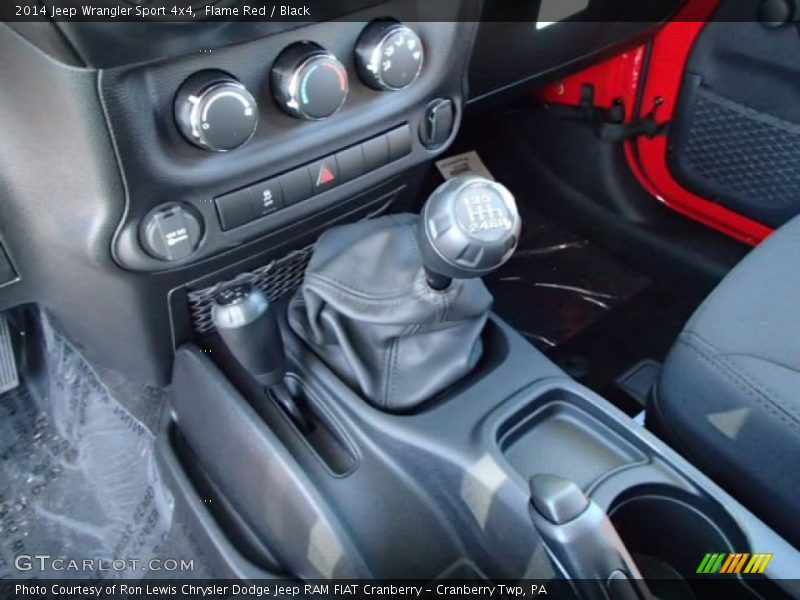Flame Red / Black 2014 Jeep Wrangler Sport 4x4