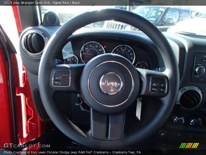 Flame Red / Black 2014 Jeep Wrangler Sport 4x4