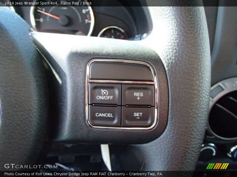 Flame Red / Black 2014 Jeep Wrangler Sport 4x4