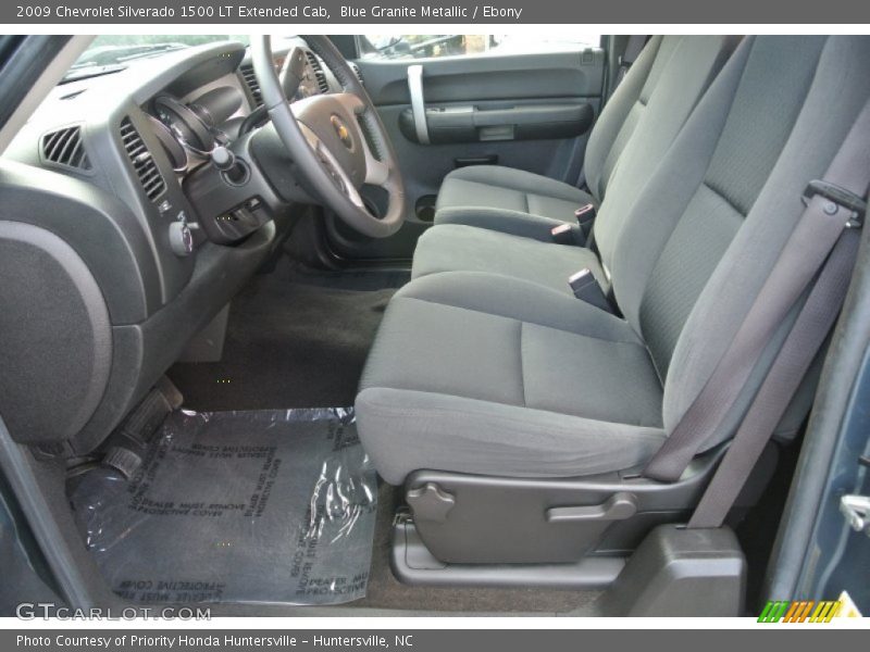 Blue Granite Metallic / Ebony 2009 Chevrolet Silverado 1500 LT Extended Cab