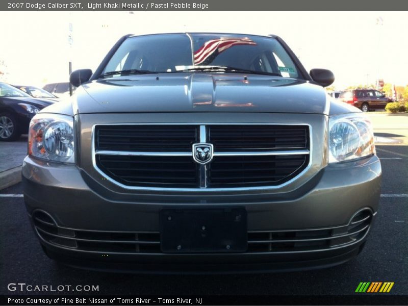Light Khaki Metallic / Pastel Pebble Beige 2007 Dodge Caliber SXT