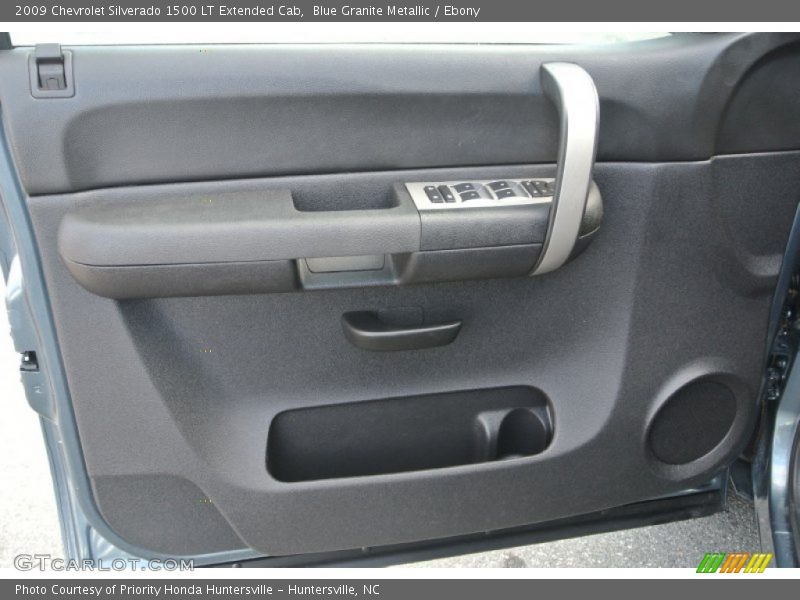 Blue Granite Metallic / Ebony 2009 Chevrolet Silverado 1500 LT Extended Cab