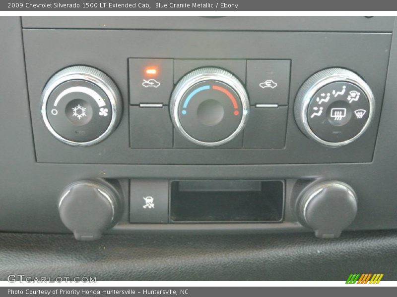 Blue Granite Metallic / Ebony 2009 Chevrolet Silverado 1500 LT Extended Cab