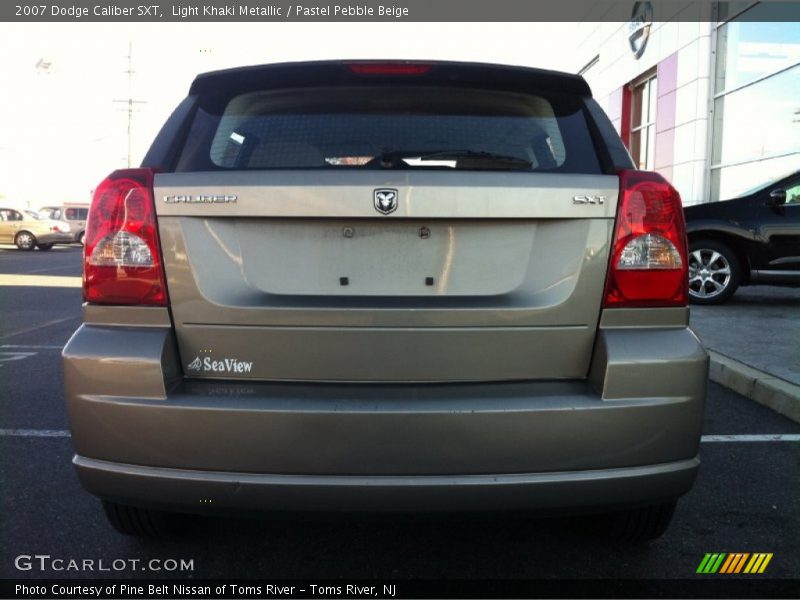 Light Khaki Metallic / Pastel Pebble Beige 2007 Dodge Caliber SXT