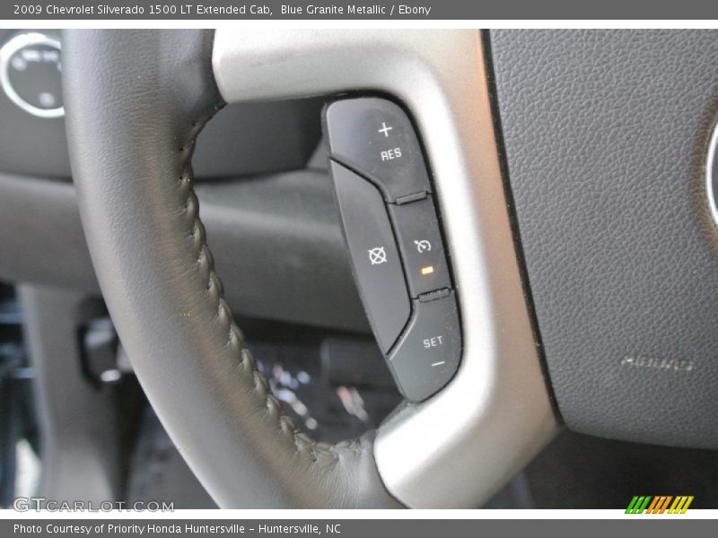 Blue Granite Metallic / Ebony 2009 Chevrolet Silverado 1500 LT Extended Cab