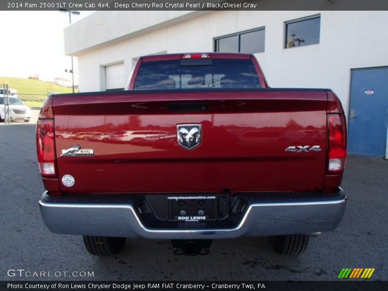 Deep Cherry Red Crystal Pearl / Black/Diesel Gray 2014 Ram 2500 SLT Crew Cab 4x4