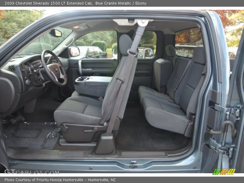 Blue Granite Metallic / Ebony 2009 Chevrolet Silverado 1500 LT Extended Cab
