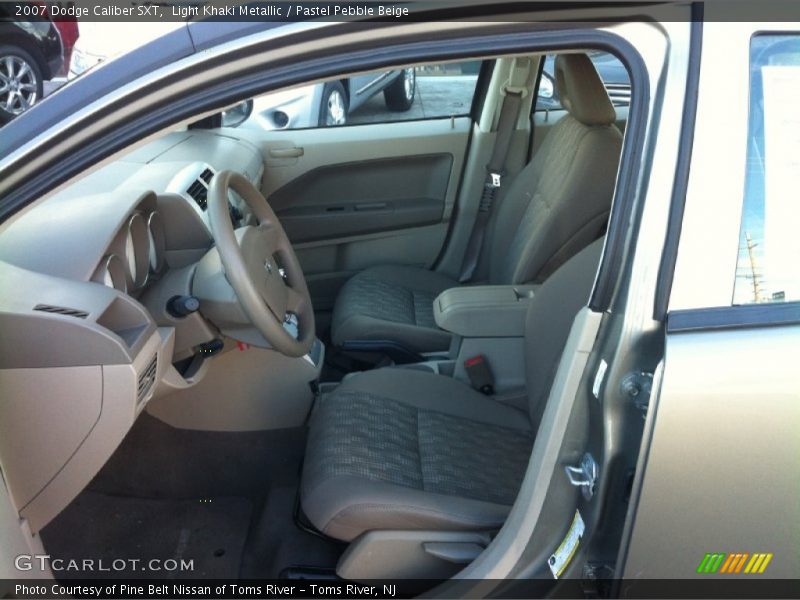 Light Khaki Metallic / Pastel Pebble Beige 2007 Dodge Caliber SXT