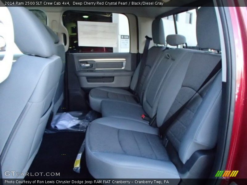 Deep Cherry Red Crystal Pearl / Black/Diesel Gray 2014 Ram 2500 SLT Crew Cab 4x4