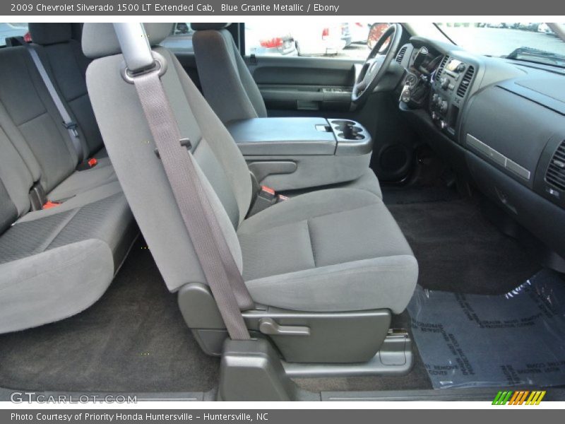 Blue Granite Metallic / Ebony 2009 Chevrolet Silverado 1500 LT Extended Cab