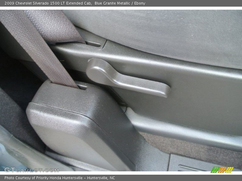 Blue Granite Metallic / Ebony 2009 Chevrolet Silverado 1500 LT Extended Cab