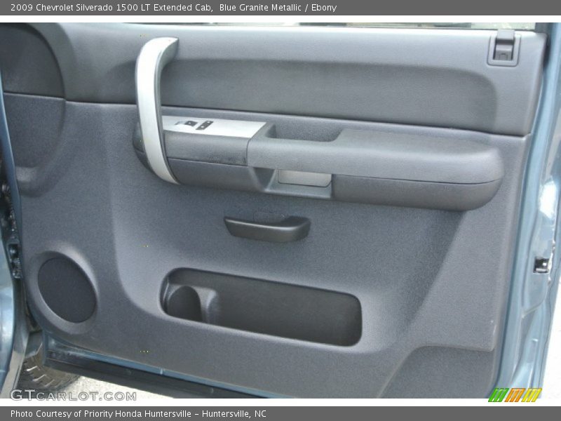 Blue Granite Metallic / Ebony 2009 Chevrolet Silverado 1500 LT Extended Cab